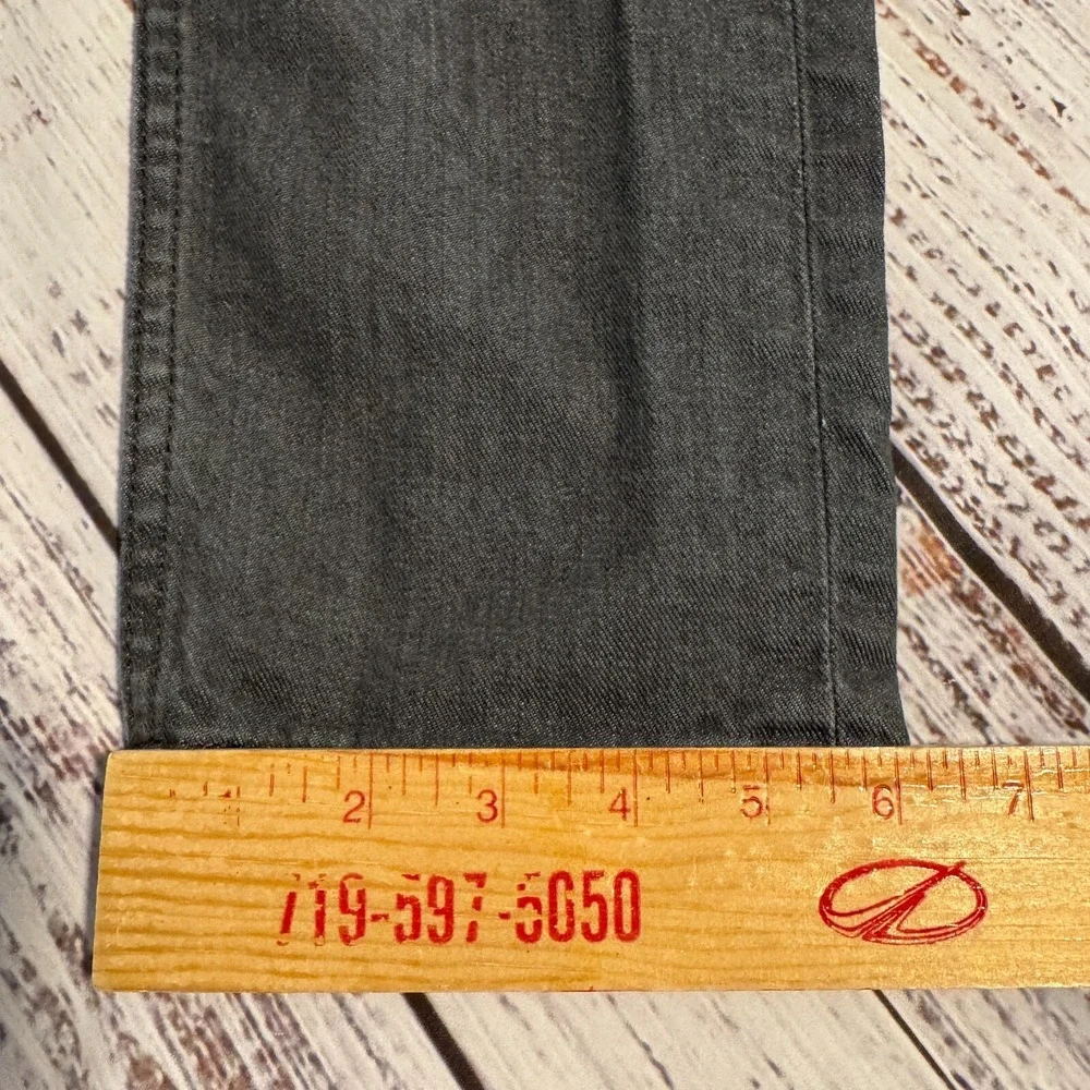 Levis 511 Jeans Black Denim Straight Fit Men's Size 29x30 (Fits 29x27)‎